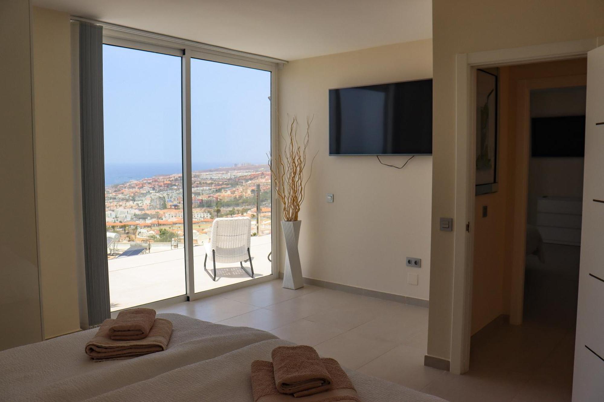 Azure Sky Villa - Panoramic Ocean View, Luxury, San Eugenio Costa Adeje  Ngoại thất bức ảnh