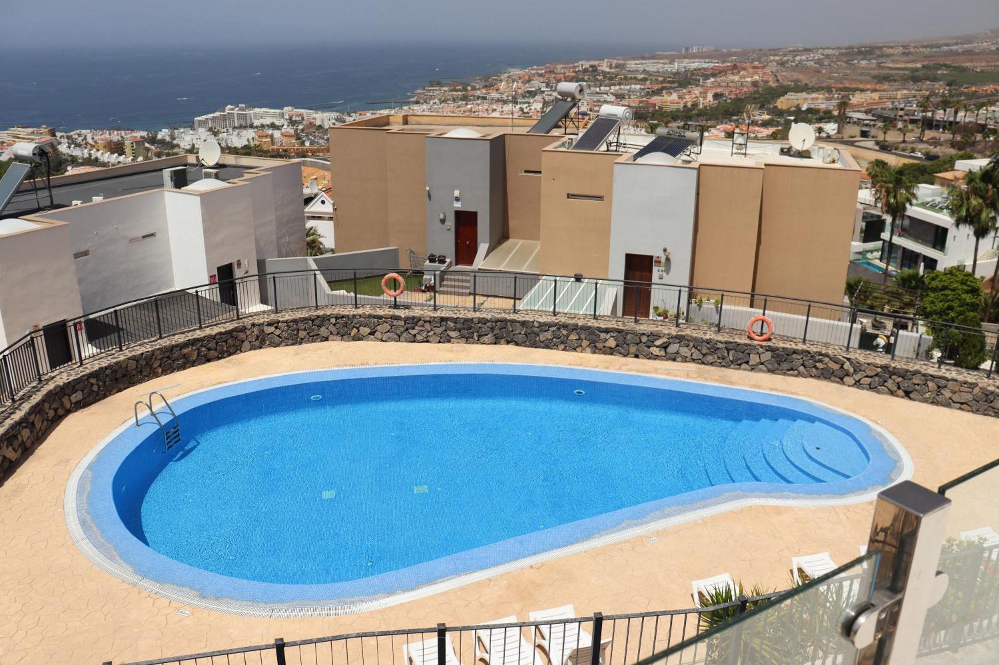 Azure Sky Villa - Panoramic Ocean View, Luxury, San Eugenio Costa Adeje  Ngoại thất bức ảnh